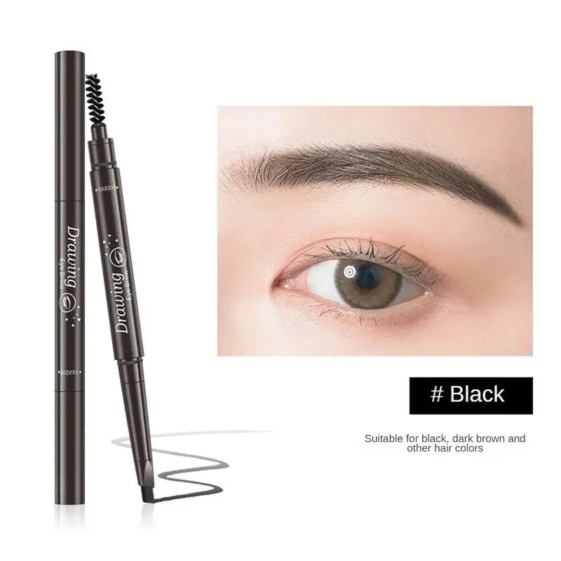 7 PCS Korean Makeup Set - Blush Concealer Eyebrow Pencil Eyeliner Mascara Lip Gloss Eyelash Curler