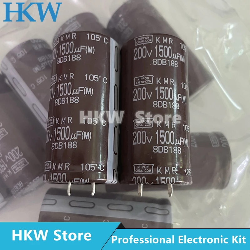 2 pçs lote 1500UF 200V NIPPON CHEMI