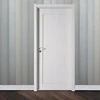 Shaker style White painted Bedroom Single Doors Interior solid wood Doors 2