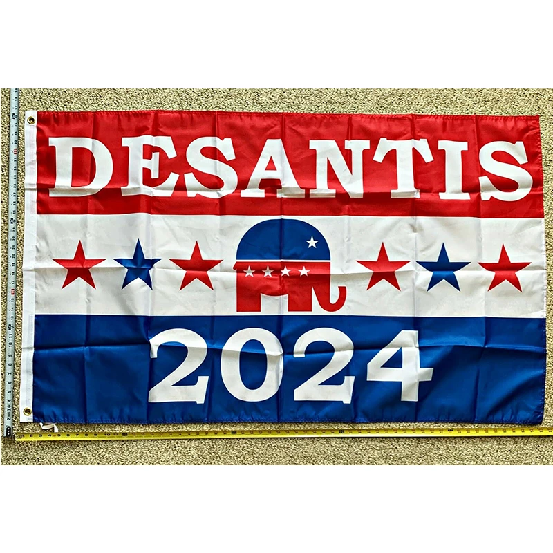 

Ron Desantis флаг, бесплатная доставка, Трамп, республиканский знак 2024, сохранить Америку, США 3x5 'yhx0262