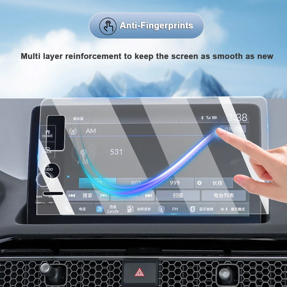 혼다 오디세이 2022-2026용 무광 눈부심 방지 스크린 보호 필름 콘솔 GPS 네비게이션 LCD 스크린 TPU 필름 스크래치 방지 PPF