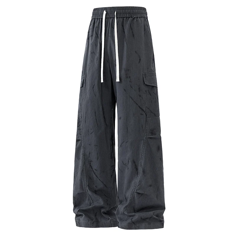Men Outdoor Mountaineering Sports Long Pant Fashionable Workwear Casual Pants Men American Trendy Brand Outdoor Paratrooper Pant