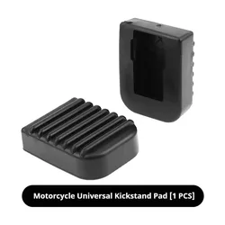 Motorcycle Kickstand Rubber Support Pad (BLACK 1PCS)