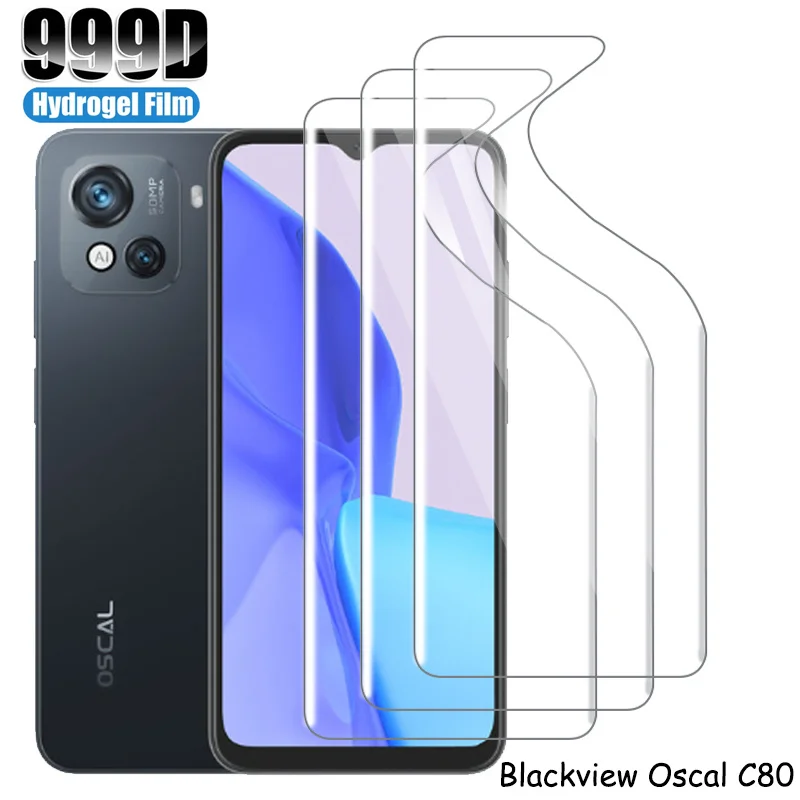 

OscalC80 pelicula hidrogel for Blackview Oscal C80 hydrogel film C80 Oscal hidrogel screen protector Oscal-C80 vidro glass Blackview Oscal C 80