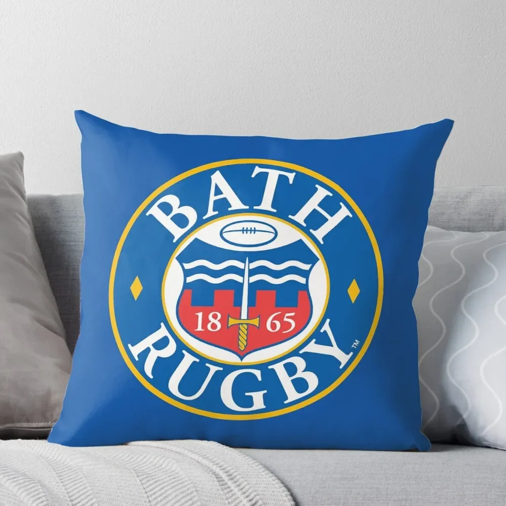 

Bath Rugby Throw Pillow Luxury Cushion Cover Embroidered Cushion Cover pillow cover luxury