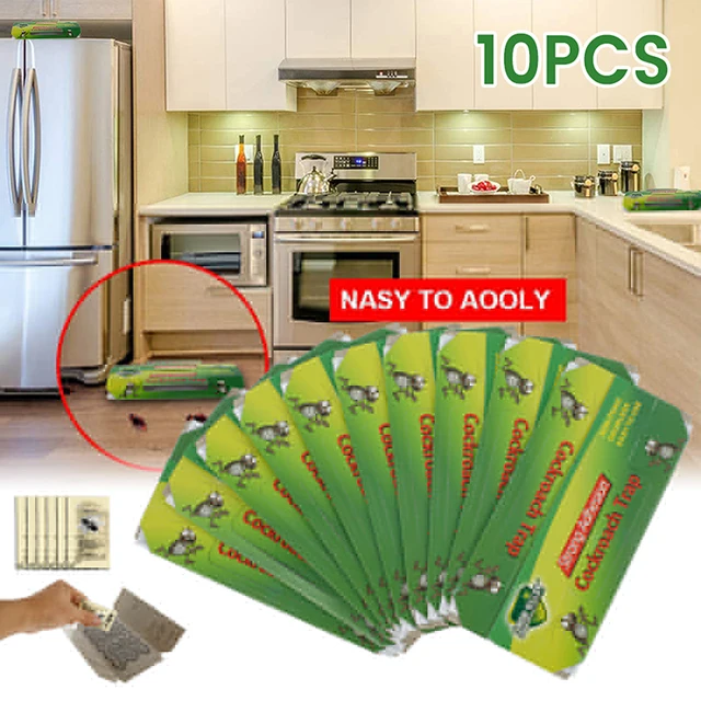 Csótány Ház Kártevő Csapda Nem Toxikus Ragacsos Táblák Ragasztó Kártevőirtó Szerszám Tartozék - Image 4