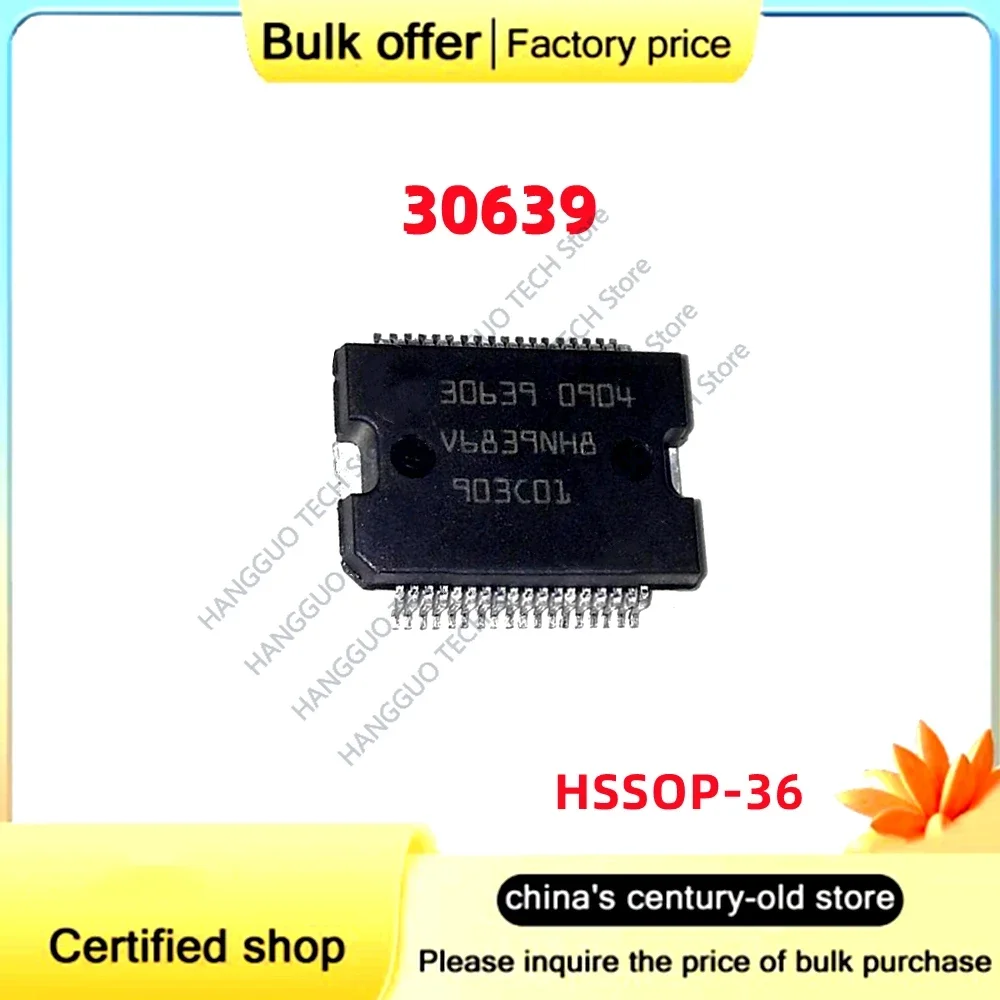 자동차 컴퓨터 보드 전원 드라이버 IC 칩용  30639 HSSOP-36, 로트당 ..