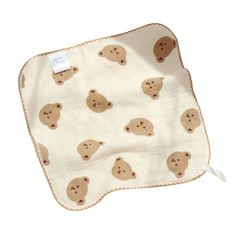 

Toddler Burp Cloth Newborn Bib Multi-Use Wash Cloth Face Towel High Absorbent Feeding Bib Infant Quick-Drying Wipe Towel