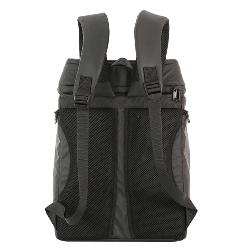 Large Refrigerator Bag 23L Leather Film 30 Cans Insulated Backpack for Travel Beach Ice Beer Thermal Insulation Bag Denuoniss