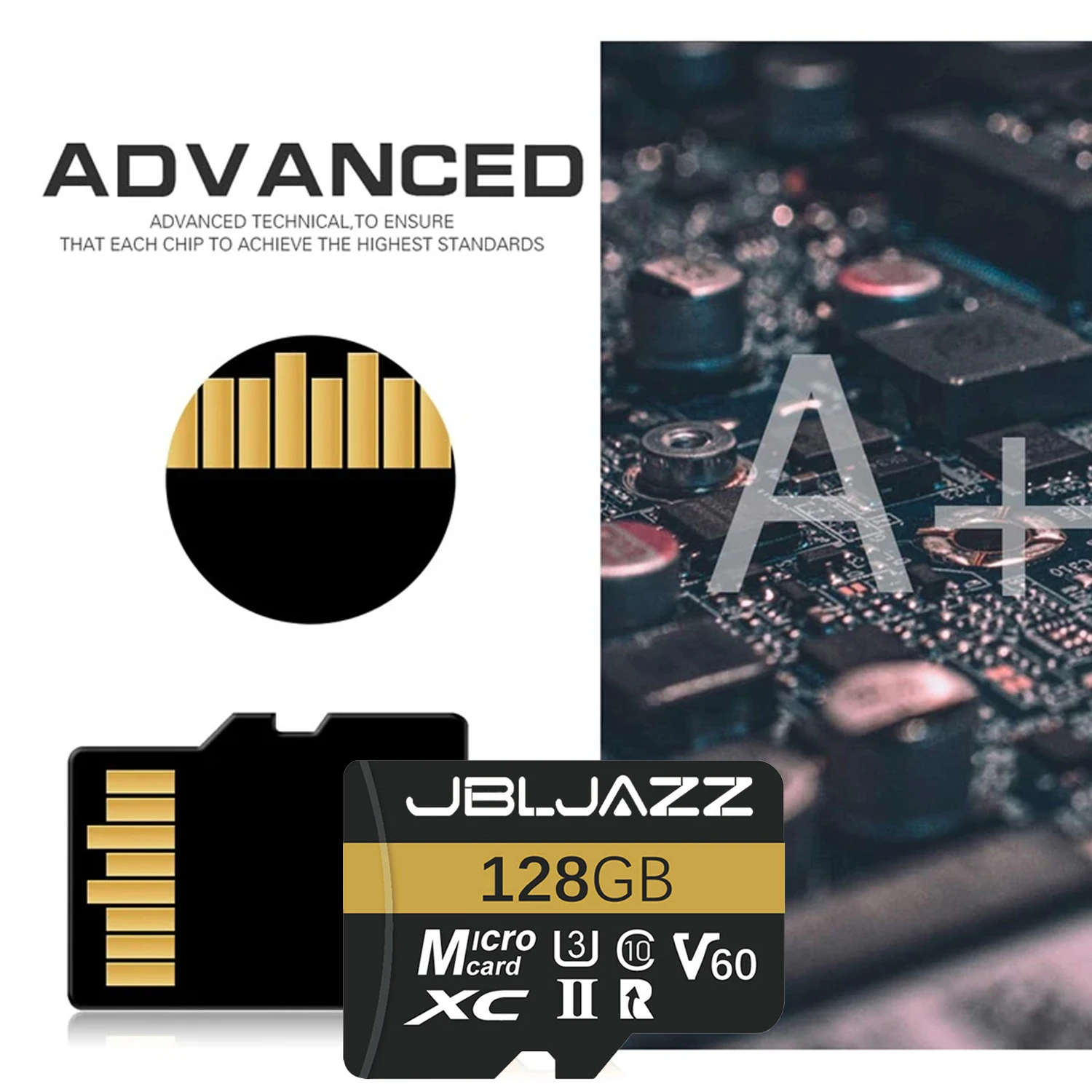 울트라 마이크로 TF SD 카드 128GB 64GB 256GB 512GB SD 카드 플래시 카드 메모리 카드 128GB 미니SD(삼트폰/PC용)