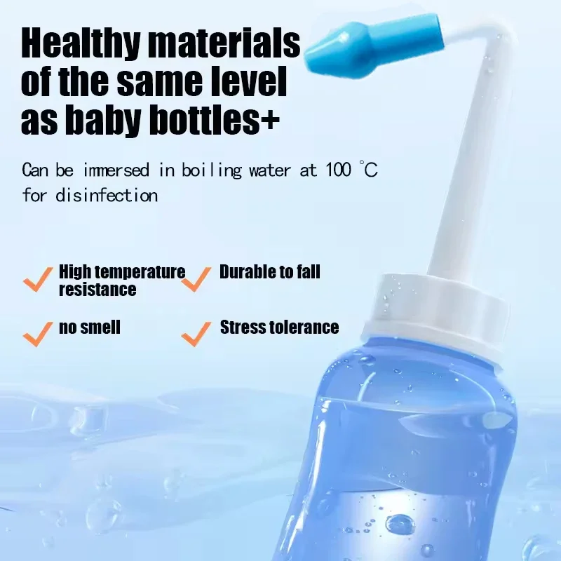 Nasal Wash Sinusitis Cleaner for Adults and Kids