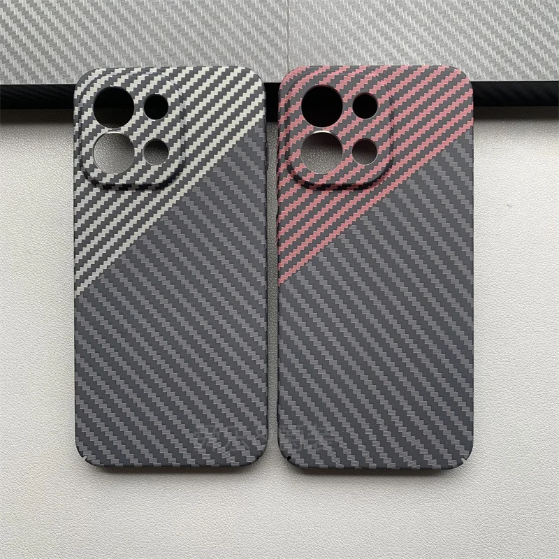 Carbon Fiber Texture Matte Hard Cover - Slim, Ultra-Thin, Shockproof Case
