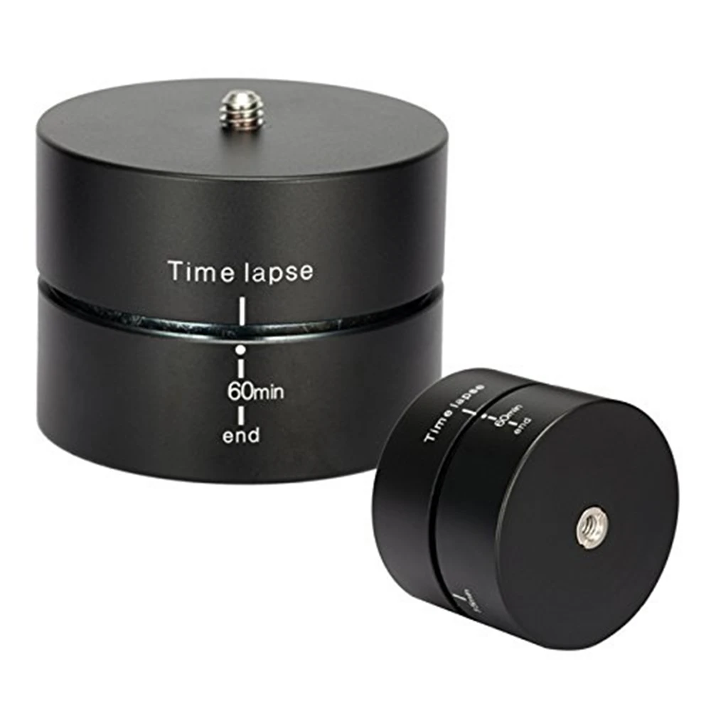 Time Lapse Rotating Pan Head Motorized Panaromic Head 360 Degree Tripod Ball for iPhone Canon Nikon Pentax GOPRO