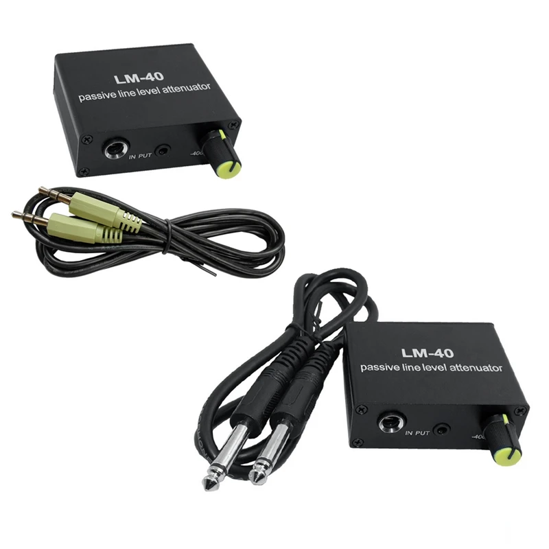 Audio Passive Attenuator Line Output Signal Sound Card Speaker Microphone Mic Port High Low Level Converter