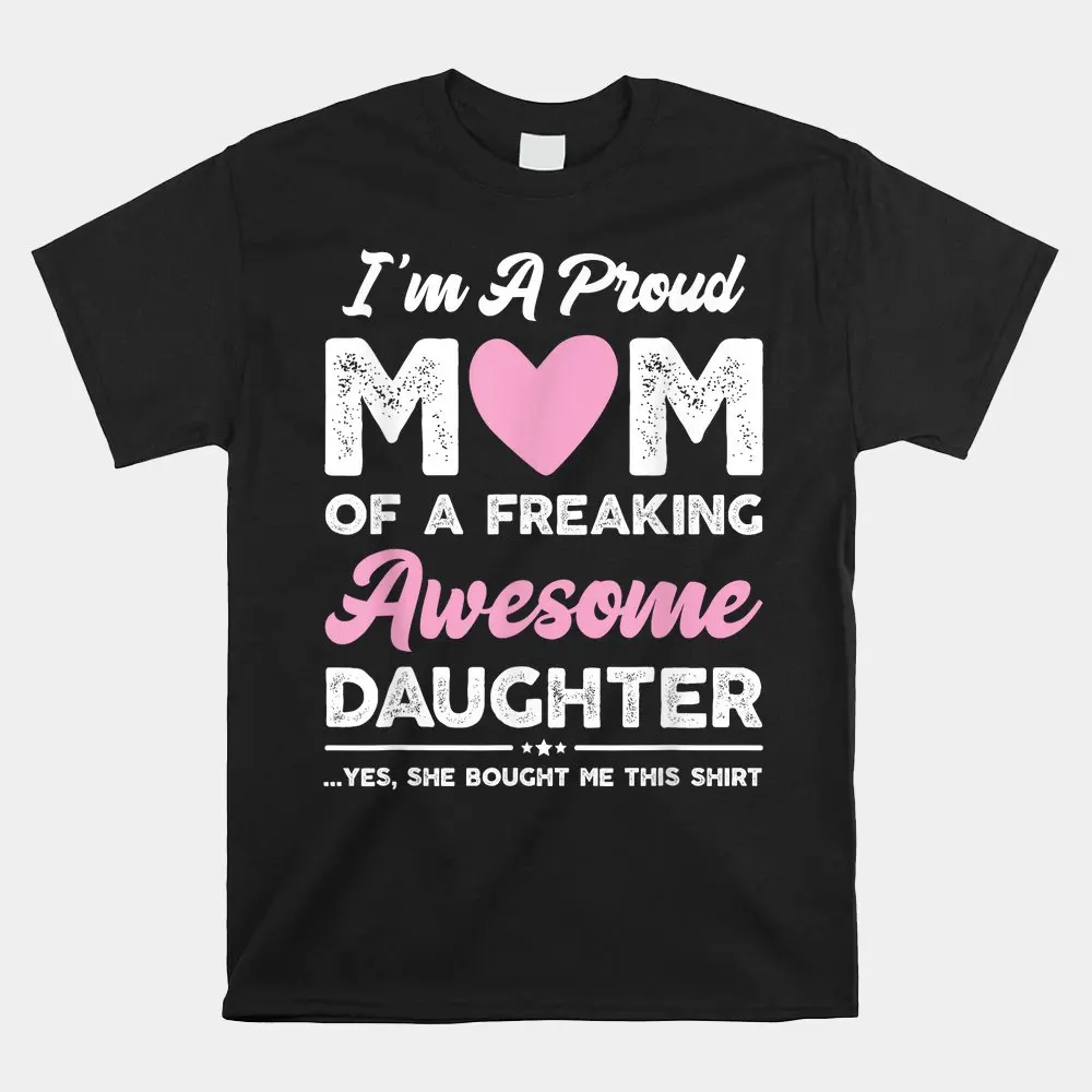 

Haunt Reaper Men T Shirt I'm A Proud Mom Shirt Tshirt Hiphop Streetwear Tees Summer Casual Clothes