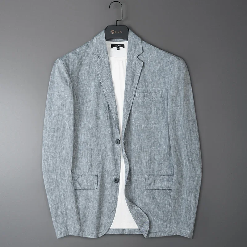 

New Arrival Fashion High Quality Spring Suit Handsome Versatile Casual Linen Size S M L XL 2XL