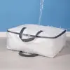 Bedding Storage Bag Wardrobe Organization Large Capacity Transparent Storage Box Mattress Duvet Quilt Clothes Storage Bag 2
