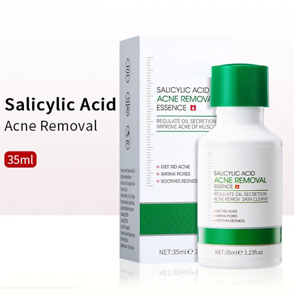 35ml Salicylic Acid Serum Acne Treatment Face Essence Pore Cleansing Formula Oil Control Moisturizing For All Skin Treatment