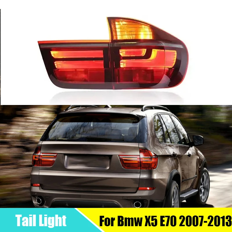 

LED Taillight For Bmw X5 E70 2007-2013 DRL Running Signal Brake Reversing Parking Lighthouse 2PCS Tail Light Assembly