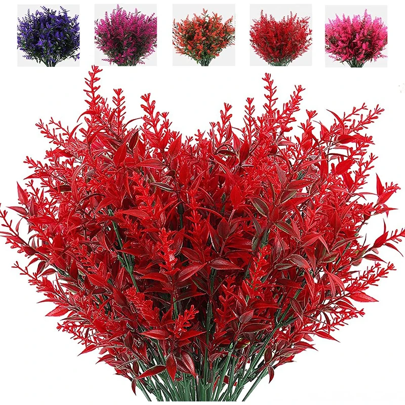 Artificial Lavender Bouquet - 35cm Decorative Floral Arrangement