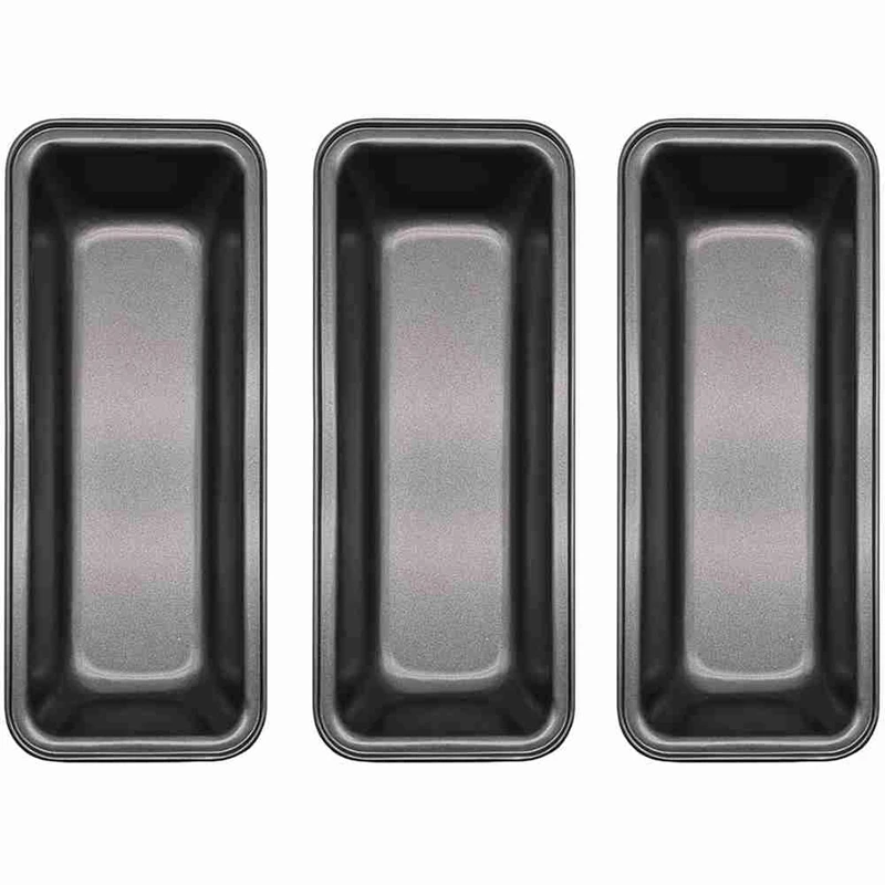 JEYL Non Stick Long Loaf Tin, Carbon Steel Bread Baking Pan,Toast Box