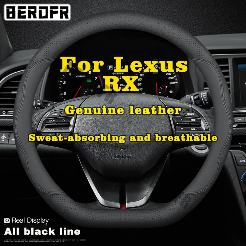 Per Lexus Rx Rx300 Rx350H Rx450H Mark Levinson 2016 2017 2020 2021 2023 Coprivolante In Pelle Carbonio