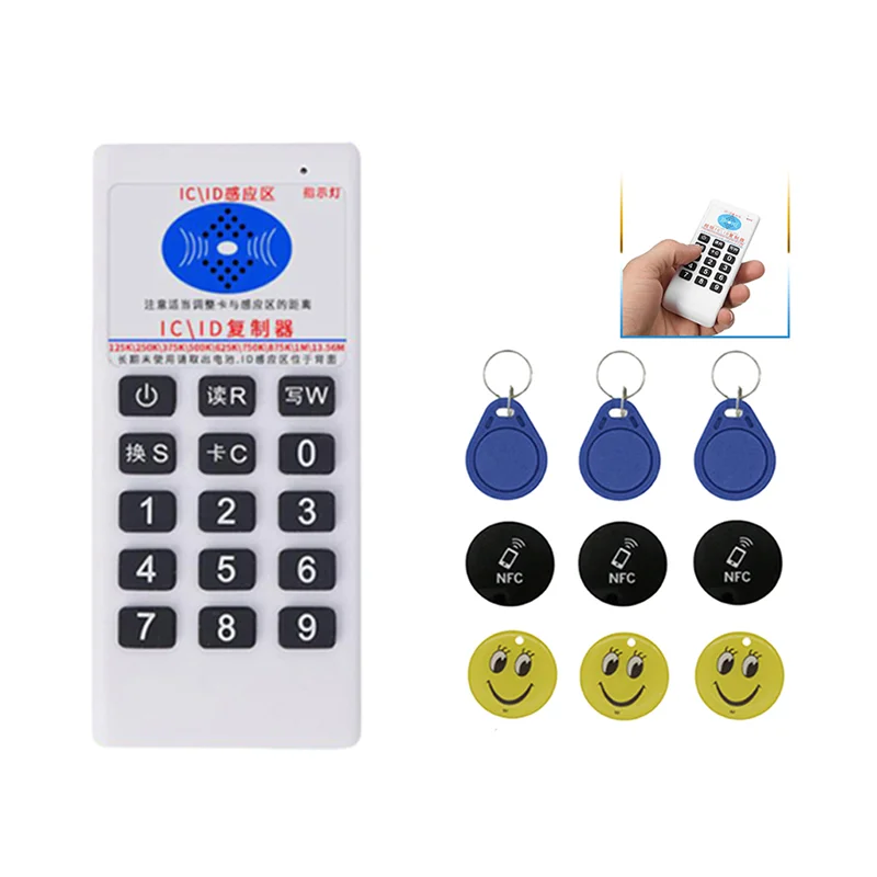 Lector-de-tarjetas-NFC-duplicador-de-llaves-T5577-de-125Khz-13-56-Mhz ...