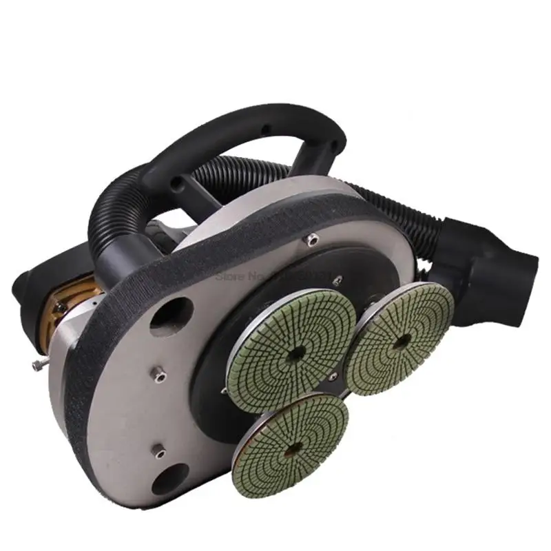 

800W MY-3018 Electric Hand Triad Planetary Polisher Dry And Wet Dual Purpose Concrete Marble Granite Stone Wet Grinder 220V/110V