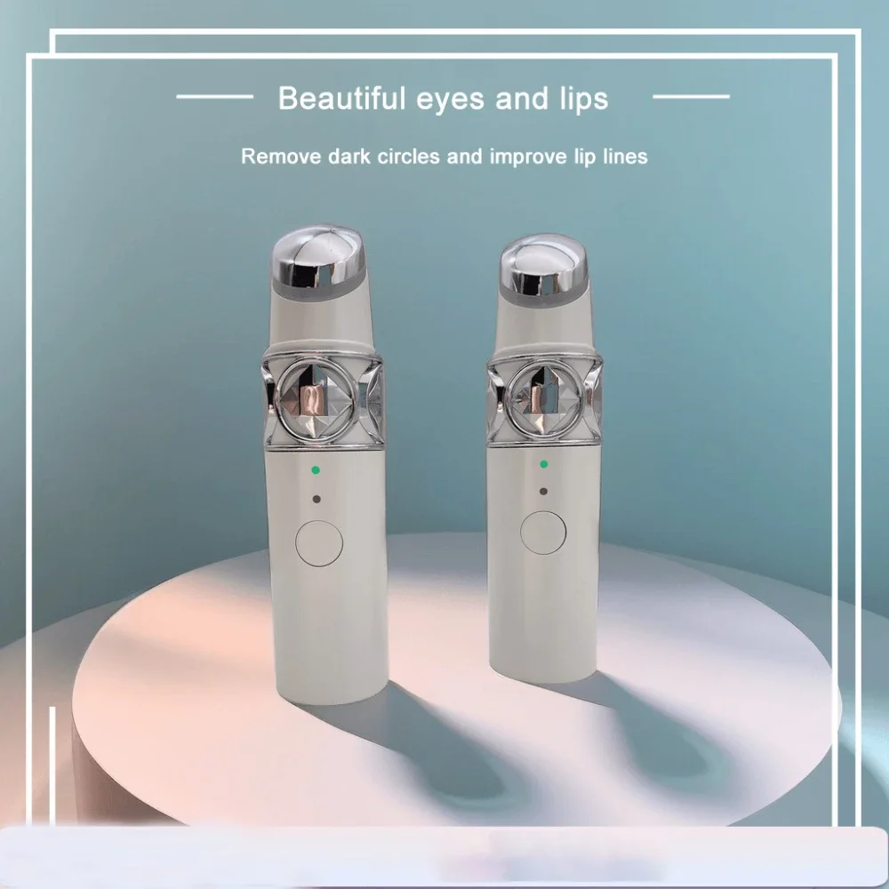 Dark Circles Beauty Pen Introduction Instrument Eye Bag Elimination Vibration Hot Compress Beauty Eye Lip Instrument magnetic resonance thermal massage instrument neck and shoulder pain heating compress vibration household shawl