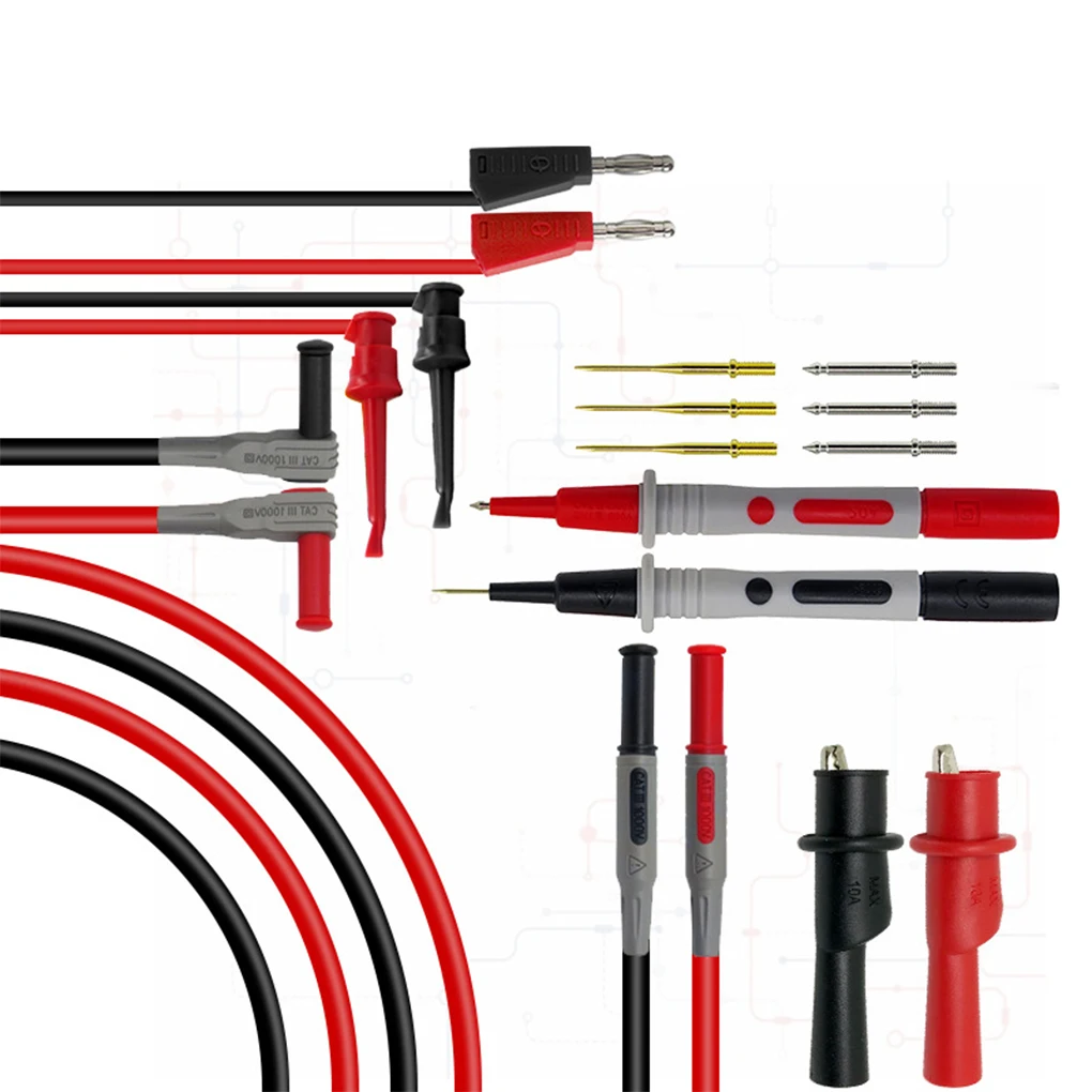 

Щуп мультиметра 4 мм, сменные Позолоченные щупы, ремонтные гибкие, удобные ручки для нанесения текста