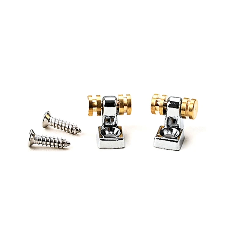 

2Pcs Guitar Roller Style String Retainers String Tree Guides GE36 For Electric Guitar Parts