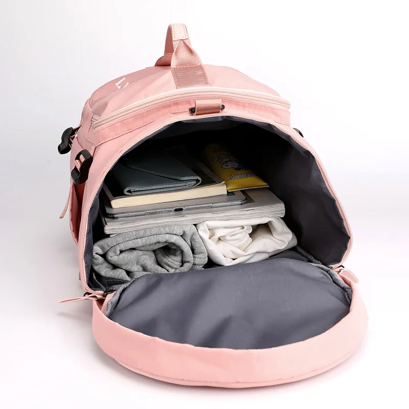 Large Capacity Storage Bag Travel Bag Tote Carry On Backpack Luggage Handbag Waterproof Duffel Women Oxford Shoulder Bags