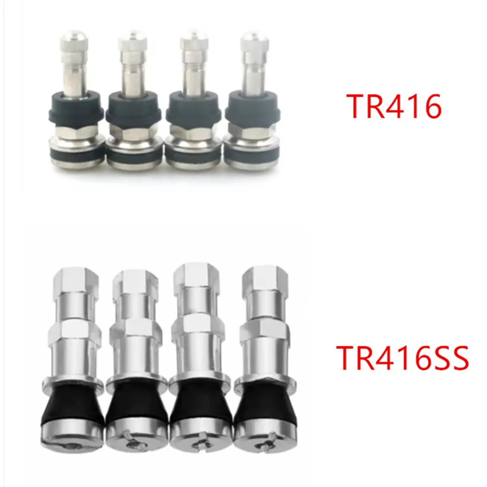 Auto Motocycle Tubeless Band Ventiel Metalen Klepstelen 10 Stuks TR161 Bout In Ventiel Korte Stengels met Stofkap voor Auto Vrachtwagen Motorfiets
