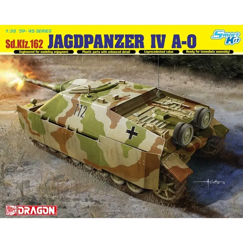

DRAGON 6843 1/35 Jagdpanzer IV A-0 - Scale Model Kit