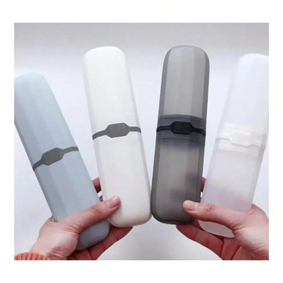 Toothbrush Storage Box Portable Travel Black 20 * 10 * 20cm