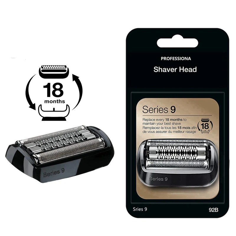 92B Replacement Head Compatible with Braun Series 9 Electric Shaver