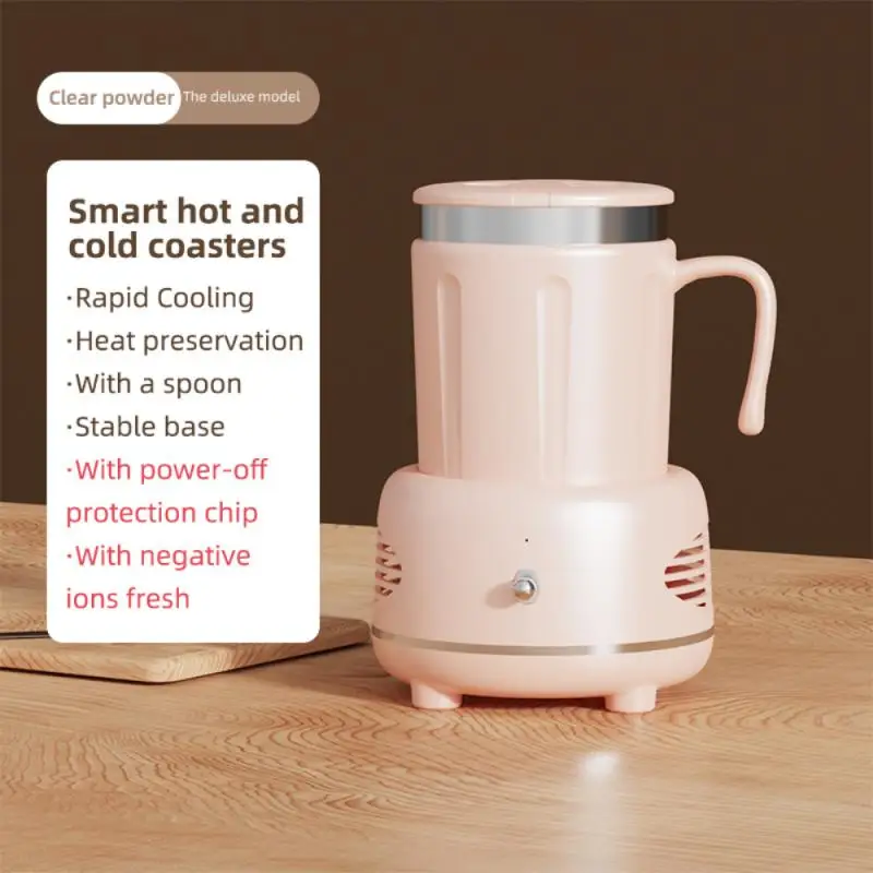 Desktop 2 In 1 Negative Ions Intelligent Heating Cup Quick Cooling