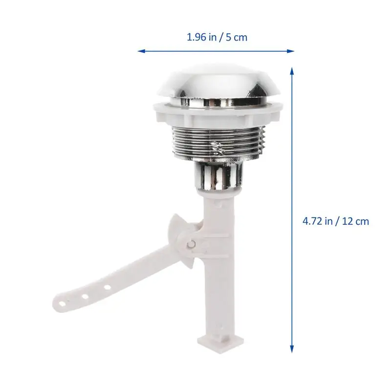 Toilet low water button Separated Type Flush Toilet Water Tank Push Buttons Rods for Home Hotel Push Button