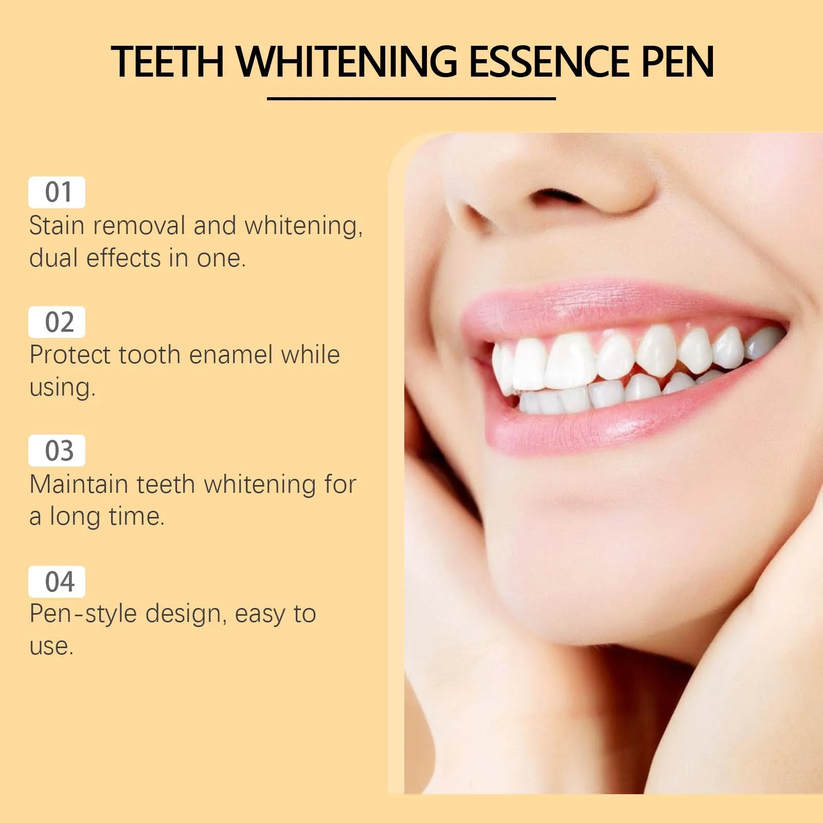Teeth Whitening Essence Pen Remove Plaque And Tartar Clean Dental Oral Care Prevent Teeth From Rotting And Keep Fresh Breath