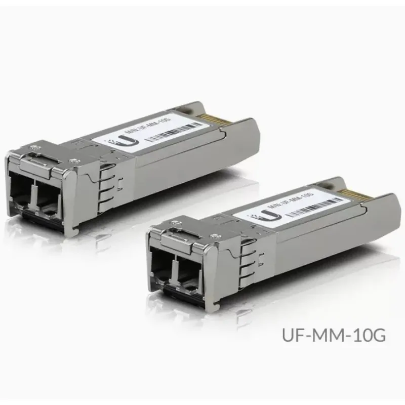 

UBIQUITI UF-MM-10G/UACC-OM-MM-10G-D SFP+ Modules and Cabling for 300M, 10 Gbps, UFiber Modules and LC Multi-mode fiber cabling