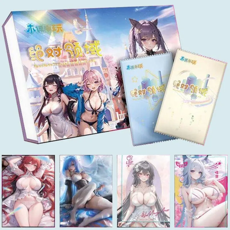 

2023 New Goddess Story Saint Cards Yuniang Series Metal Cards Booster Box Cute Girl Rare Anime Character Game Board Toy