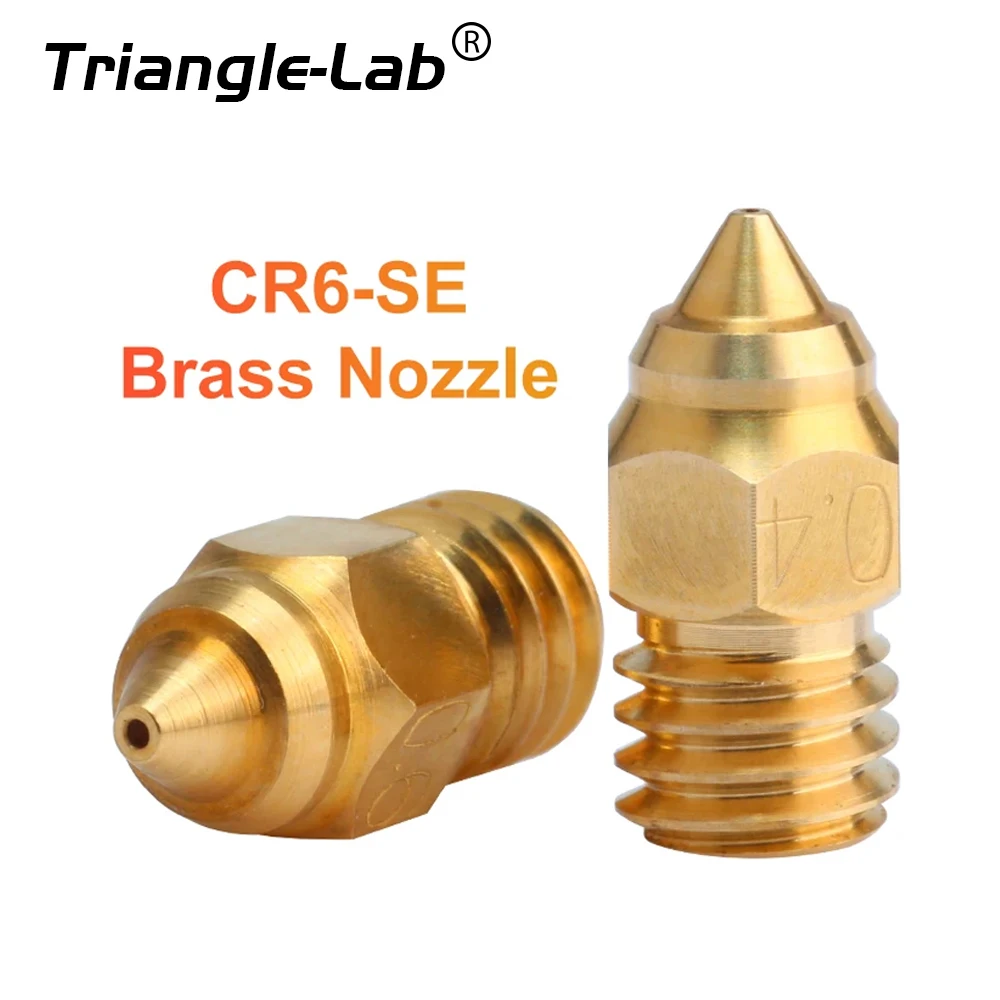 Trianglelab CR6-SE Messingdüse für CR-6 SE Sprite Extruder Ender 3 Ender 3 Pro MAX V2 Ender 5 CR-10 3D-Drucker