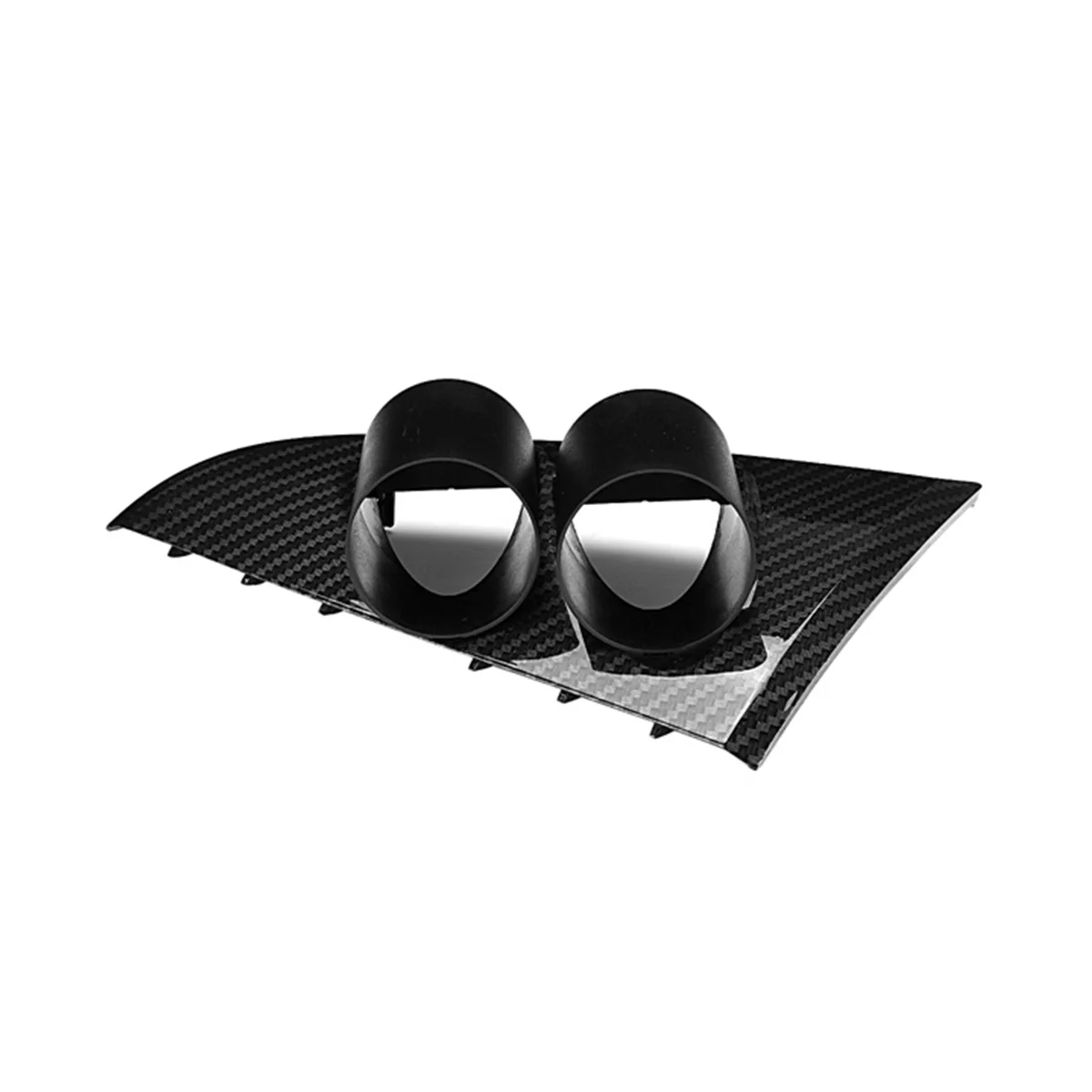 52Mm Car Carbon Fiber Gauge Pod Dash Mount Twin Double Gauge Meters Holder Per Ford Falcon Ba Bf