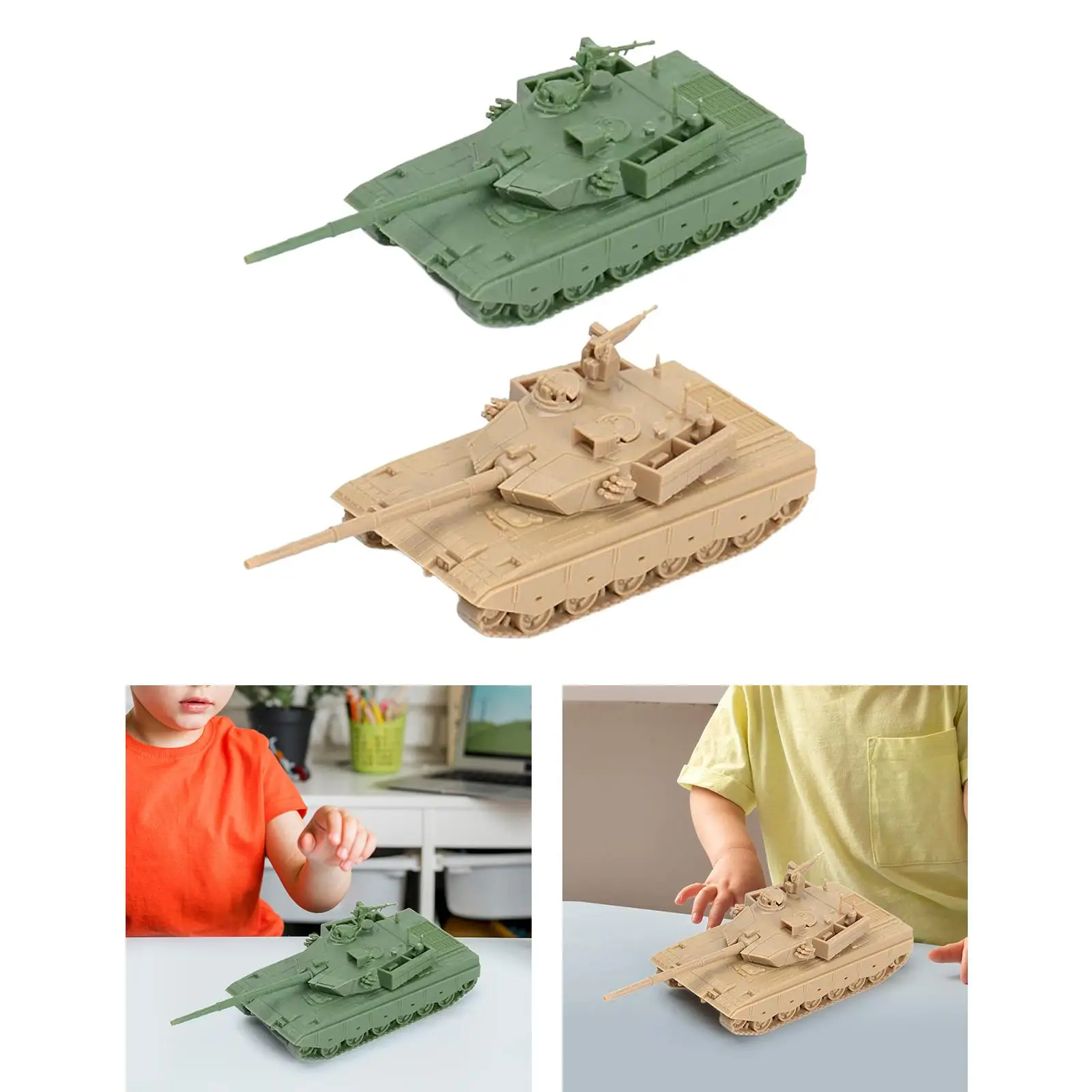1/72 Scale Puzzle Tank Model Craft Armored Tank Toy Type 96 Main Battle Tank for Gift Tabletop Decor Party Favors Table Scene