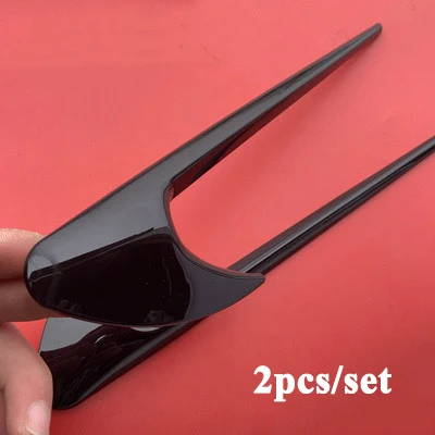 2Pcs 3d ABS V8 Biturbo 4matic Logo Letters Car Fender Trim Emblem Badge Sticker For C63S E63S GLC Accessories