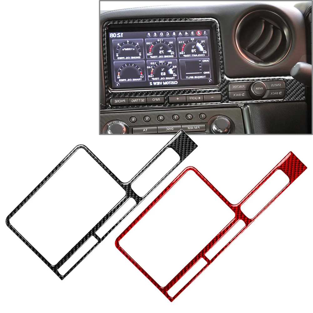 

Автомобильная панель GPS-навигации RHD, декоративная отделка, аксессуары для Nissan GTR R35 2008 2009 2010 2011 2012 2013 2014 2015 2016