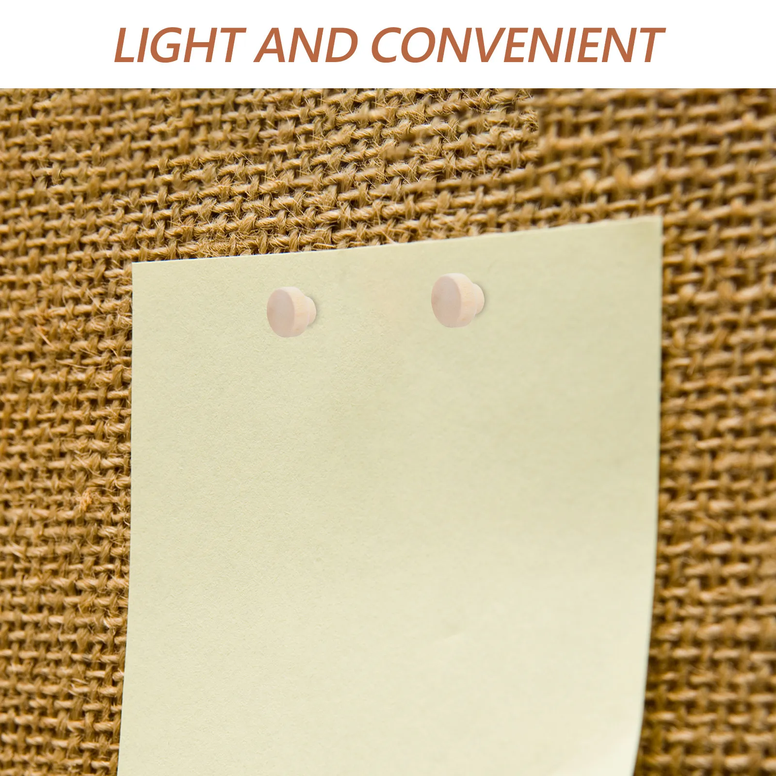 50개 나무 푸시핀 라운드 헤드 미니멀리스트 장 압정 사진 벽 코르크 보드 게시판 사무용품