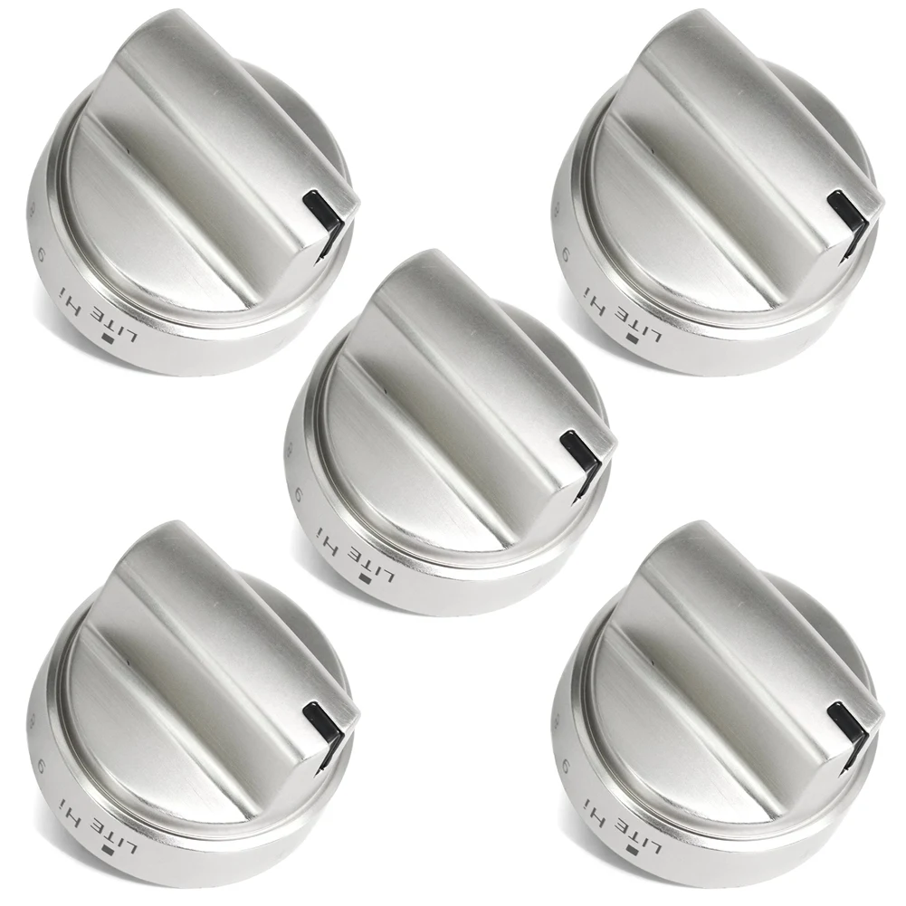 5PCS Oven Switches WB03X24818 Lock Range Parts Gas Stove Knob Control