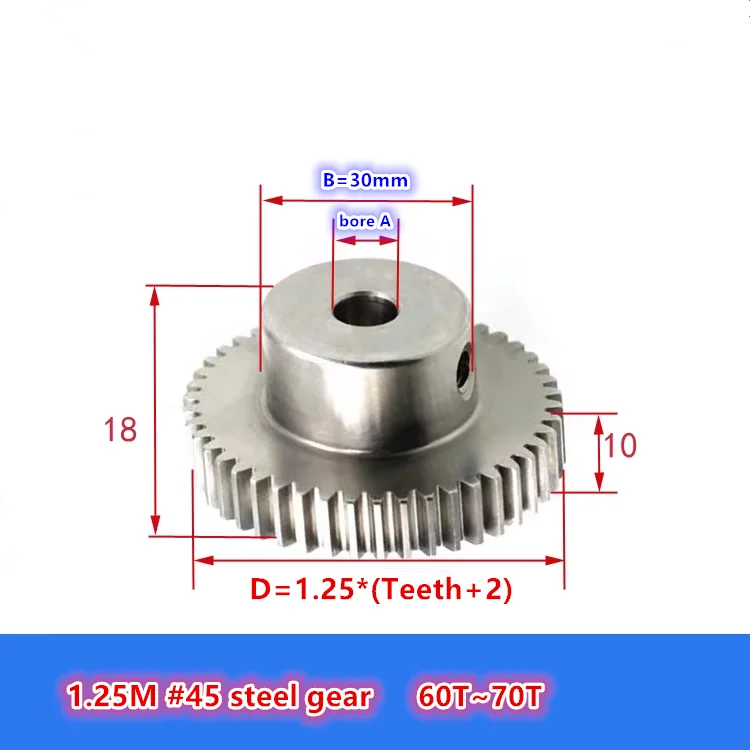 Ingranaggio In Ottone 75 Denti Modulo 0.4 | H&ouml;hn-Modellbau 10412075
