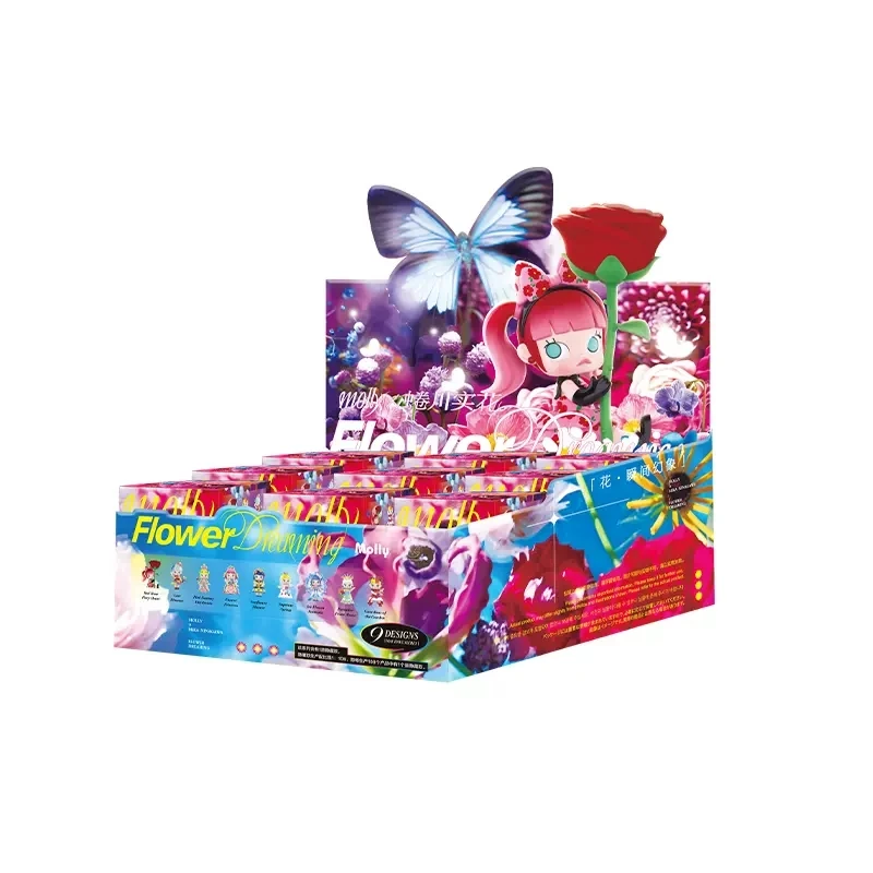 thumbnail image 1 of POP MART Molly Mika Ninagawa Flower Dreaming Series Caja ciega Juguetes Caja misteriosa Figura de acción linda Anime Muñeca Regalos para niñas, 1 of 5